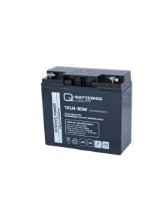 Q-Batteries 12LH-80W 12V 20Ah high current AGM UPS batteri