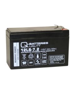 Q-Batteries 12LS-7.2 F2 12V 7.2Ah AGM batteri