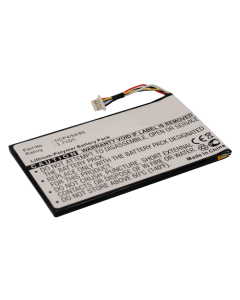 Batteri til bl.a. IEIMOBILE MODAT-200 stregkode scanner (Kompatibelt) 1800mAh