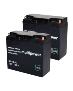 Batteri til APC SMART UPS 1500 UPS, (2) 12V 18Ah batterier