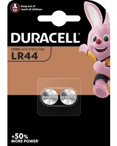 Duracell LR44 - Alkaline (2 stk.)