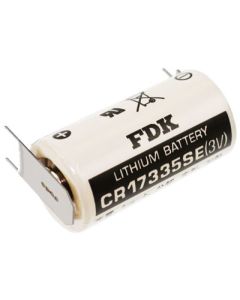 SANYO / FDK CR17335SE - 2/3A PLC batteri med loddeflig (1 stk.)