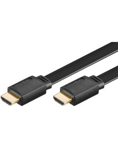 High Speed HDMI™ flat-kabel med Ethernet 1,5m