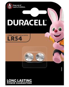 Duracell LR54 - Alkaline (2 stk.)