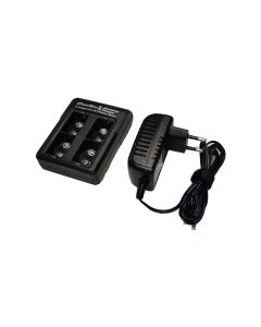 iPowerUS Fast Smart Charger til 4 x 9V 