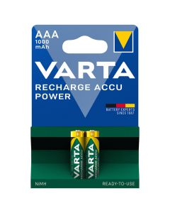 Varta Professional AAA / R03 / Micro genopladelige batterier (2 Stk.) 1000 mAh