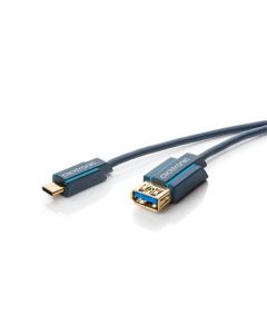 Clicktronic Casual USB-C kabel - 1m til USB Type-A