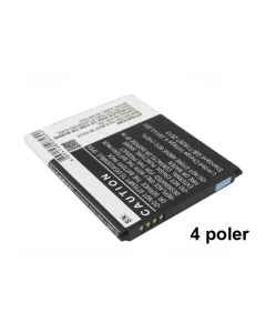 Batteri til bl.a. Samsung Galaxy S 3 Mini (Kompatibel) 4 poler