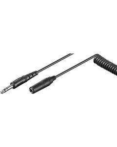 6,35mm Stik forlængerkabel 5m