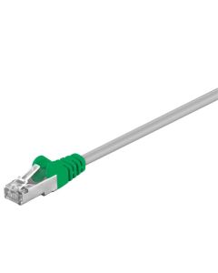 CAT 5e, F/UTP krydset-patchkabel, grå, 2m