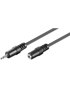 2,5mm Stik forlængerkabel 2m