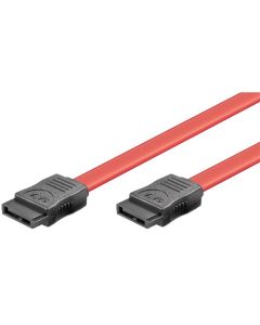 HDD S-ATA kabel 1,5 GBits / 3 GBits, rød, 0,5m,