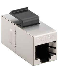 CAT 5e  2x RJ45 modular couple, STP afskærmet