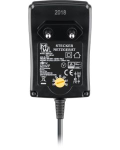 3-12V Universal strømforsyning Max 1,5A (8 stik + USB)