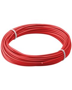 Isoleret kobberledning red 10m