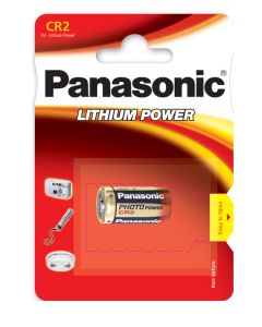 Panasonic CR2 - Fotobatteri / Alarm batteri