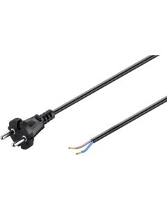 UniversalLedning til støvsuger, 7.5 m, sort