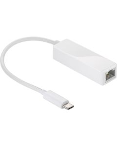 USB-C adapter, hvid,