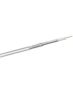 100dB coax- Antenne kabel, 2x shielded, CCS, 250 m