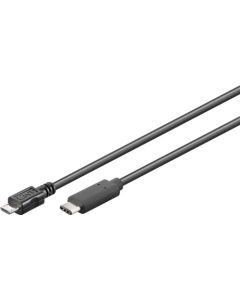 USB 2,0 HighSpeed kabel, 0,6m