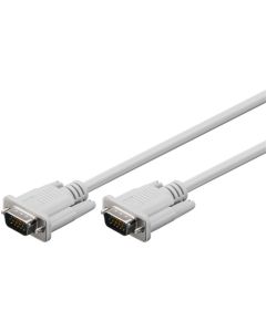 VGA Monitor kabel, grå, 2m