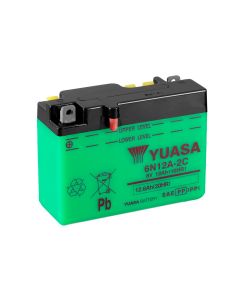 Yuasa 6N12A-2C (Uden Syre) 6V Batteri til Motorcykel