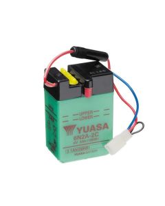 Yuasa 6N2A-2C (Uden Syre) 6V Batteri til Motorcykel