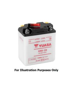 Yuasa 6N2-2A-1 (Uden Syre) 6V Batteri til Motorcykel