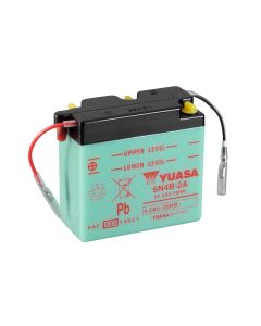 Yuasa 6N4B-2A (Uden Syre) 6V Batteri til Motorcykel