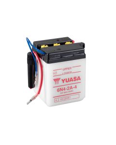Yuasa 6N4-2A-4 (Uden Syre) 6V Batteri til Motorcykel