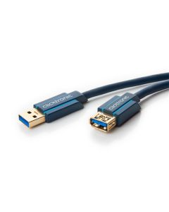 Clicktronic Casual USB 3,0 Extension- 1,8m - forlængerkabel til type-A USB stik