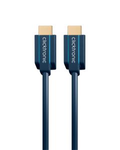Clicktronic High Speed HDMI kabel med Ethernet - 1,0m