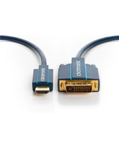 Clicktronic Casual HDMI / DVI adapter kabel 3m