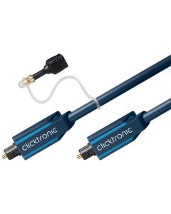 Clicktronic Casual Opto-kabelsæt - 7,5m - inkl, 3,5mm adapter