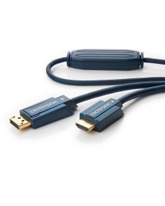 Clicktronic Casual DisplayPort / HDMI ™ adapterkabel 1m