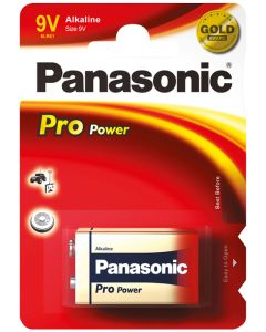 Panasonic Pro Power E-Block / 6LR61/ 6LF22 batteri