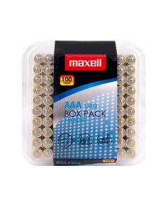 Maxell Long life Alkaline AAA / LR 03 batterier - 100 stk.