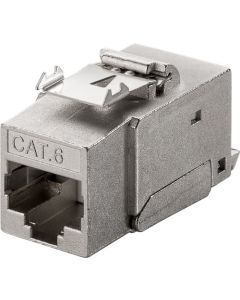 CAT 6  RJ45 Stik, afskærmet, 250 MHz, SNAP-IN