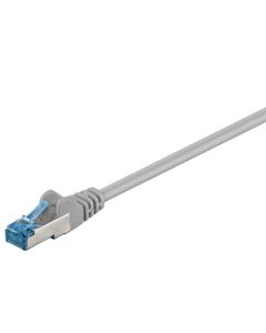 CAT 6a patchkabel S/FTP (PiMF), grå, 10m