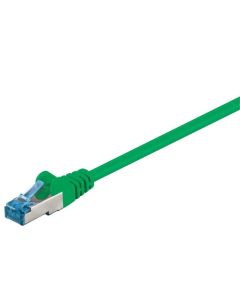 CAT 6a patchkabel S/FTP (PiMF), grøn, 10m