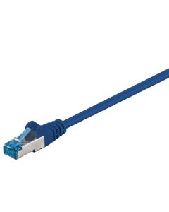 CAT 6a patchkabel S/FTP (PiMF), blå, 3m