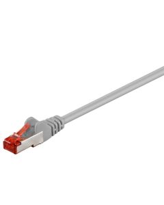 CAT 6 patchkabel S/FTP (PiMF), grå, 1,5m