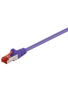 CAT 6 patchkabel S/FTP (PiMF), violet, 1,5m