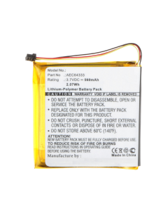 Headsetbatteri til Beats Studio 2.0 / Solo 2.0 (Kompatibelt)