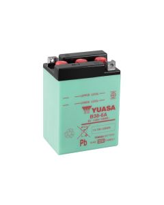 Yuasa B38-6A (Uden Syre) 6V Batteri til Motorcykel