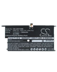 Batteri til Lenovo 20A7 Laptop - 14,8V (kompatibelt)