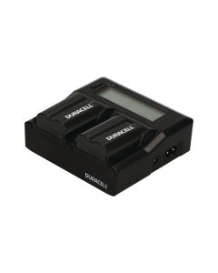 Duracell batterioplader til Panasonic CGA-S006 med 2 ladekanaler (ekskl batteri)