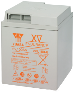 ENL100-6 Yuasa Long-Life High-Drain UPS Blybatteri