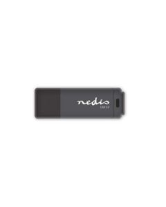 Nedis USB 3.0-flashdrev 128 GB Læser 80 Mbps/skriver 10 Mbps Sort