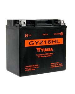 Yuasa GYZ16HL 12V AGM Batteri til Motorcykel
